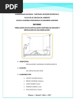 Informe - Simulación INSTALACIONES SANITARIAS