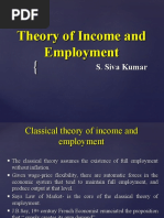 Theory of Income and Employment