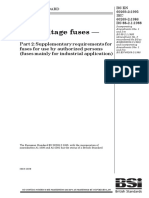 BS 88-2.1 1988 - Low-Voltage Fuses