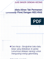 05 Analisis Unsteady Flow Dengan HEC-RAS