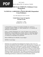 Sears, Roebuck & Company, Petitioner-Cross-Respondent v. National Labor Relations Board, Respondent-Cross-Petitioner, 957 F.2d 52, 2d Cir. (1992)