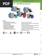 TW Series - 22mm NEMA Style Pushbuttons: Key Features