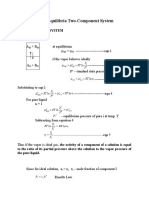 Phase Equilibria Two-Component System: I. Liquid-Liquid System Ideal Solution