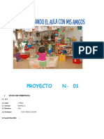 Proyecto 1 Organizamos Nuestra Aula - Docx 1