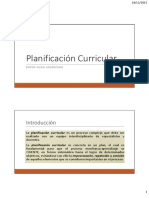 Planificación Curricular