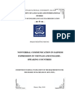 Nonverbal Communication in Sadness Expression in Vietnam and English - Speaking Countries - Pham Thi Hong Nhung - Qh.1.e