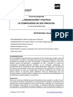 Comunicacion y Política