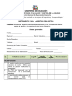 Instrumento de Gestion