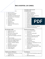 Prog Arquitectónico Clínica-Hospital