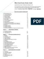 MASL1 Final Exam Study Guide