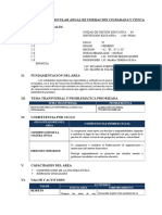 Programacion Anual Civica 1º