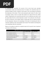 E302 - Analysis and Conclusion