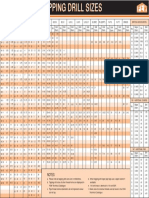 FEW Tapping Drill Sizes PDF