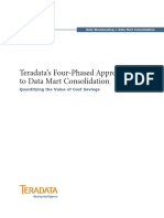 Teradata Four Phased Approach To Data Mart Consolidation PDF