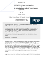 United States v. Irving A. Berk, Doing Business As Berk Trade School, 415 F.2d 1116, 2d Cir. (1969)