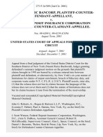 Golden Pacific Bancorp, Plaintiff-Counter-Defendant-Appellant, v. Federal Deposit Insurance Corporation Defendant-Counter-Claimant-Appellee