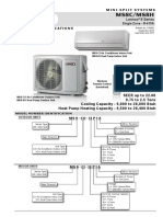 Lennox MS8H Mini Split Heat Pump Specs