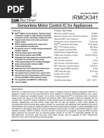 IRMCK341: Sensorless Motor Control IC For Appliances