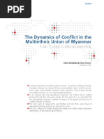 Dynamics of Conflict in Myanmar