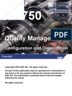 LO750 - Quality Management Configuration and Organization