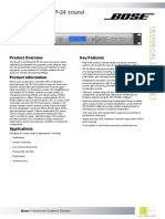 Tds Controlspace SP 24 Sound Processor