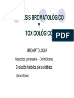 Analisis Bromatologico y Toxicologico 2015 - Introduccion) (Modo de Compatibilidad) PDF