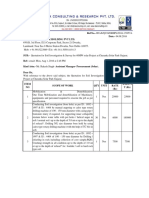 057A - Quotation - SOIL INVESTIGATION - ORANGE - GUJRAT - 04.08.16 PDF