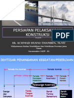 Materi 1.4 Pelaksanaan Pekerjaan Konstruksi