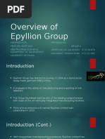 Presentation Epyllion