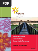 Plan Nacional de Turismo Rural Comunitario