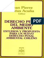 Derecho Penal Del Medio Ambiente - Jean Pierre Matus A