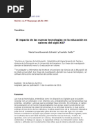 El Impacto de Las Nuevas Tecnologías en La Educación en Valores Del Siglo XXI - María Rosa Buxarrais Estrada y Evaristo Ovide