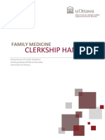 Clerkship Handbook: Family Medicine