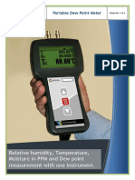 1 Portable Dew Point Meter