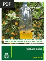 Ensayo Comparativo de Trampas Caseras para La Captura de La Mosca de La Fruta