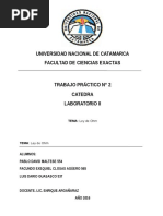 Trabajo Practico 2 - Ley de Ohm