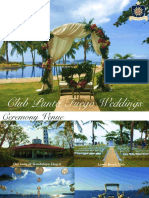 Club Punta Fuego Wedding Package 2016 2018 6