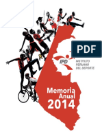 Memoria Anual Ipd 2014