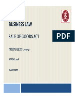 25-26-27 Sale of Goods Act