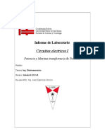 Circuitos I Potencia y Maxima Transferencia de Potencia