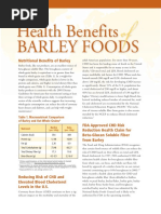 Health Benefits of Barley PDF