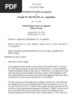 United States v. Joseph M. McCrane JR., 575 F.2d 58, 3rd Cir. (1978)