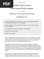 United States v. Michael August Polizzi, 493 F.2d 570, 3rd Cir. (1974)