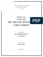 Wet and Dry Integrated Public Market: PLATE 200