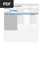 Create Cross Validation Rules