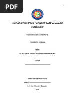 Monografia Alcoholismo Mujeres Embarazadas