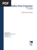 Walker Drive Traffic Impact Study