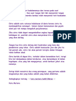 Cinta Tidak Menyedari Kedalamannya Dan Terasa Pada Saat Perpisahan Pun Tiba