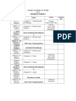 YEARLY SCHEME OF WORK F4 2011 - Physics