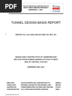 Tunnel Design Basis Report PDF